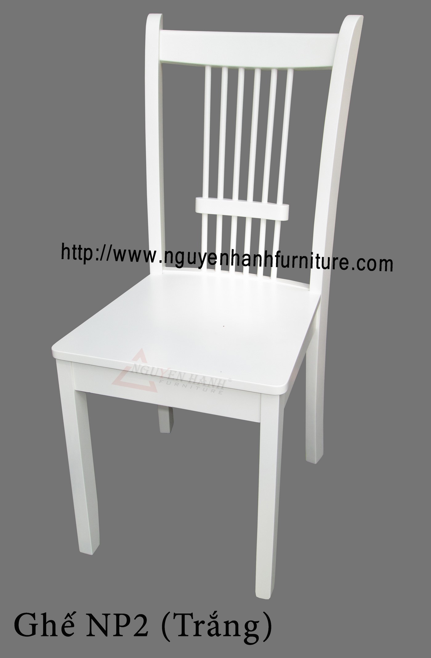 Name product: NP2 chair (White) - Dimensions: - Description: Wood natural rubber